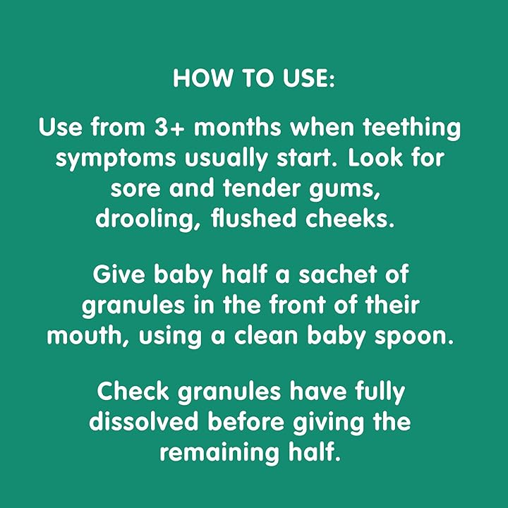 Nelsons Teetha Teething Granules (40 sachets)