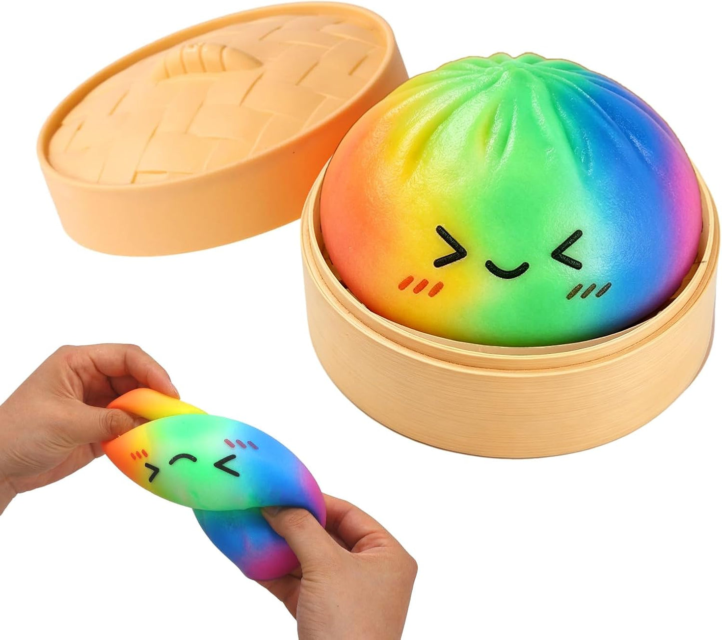 Squishy Dumpling - Rainbow 1pc