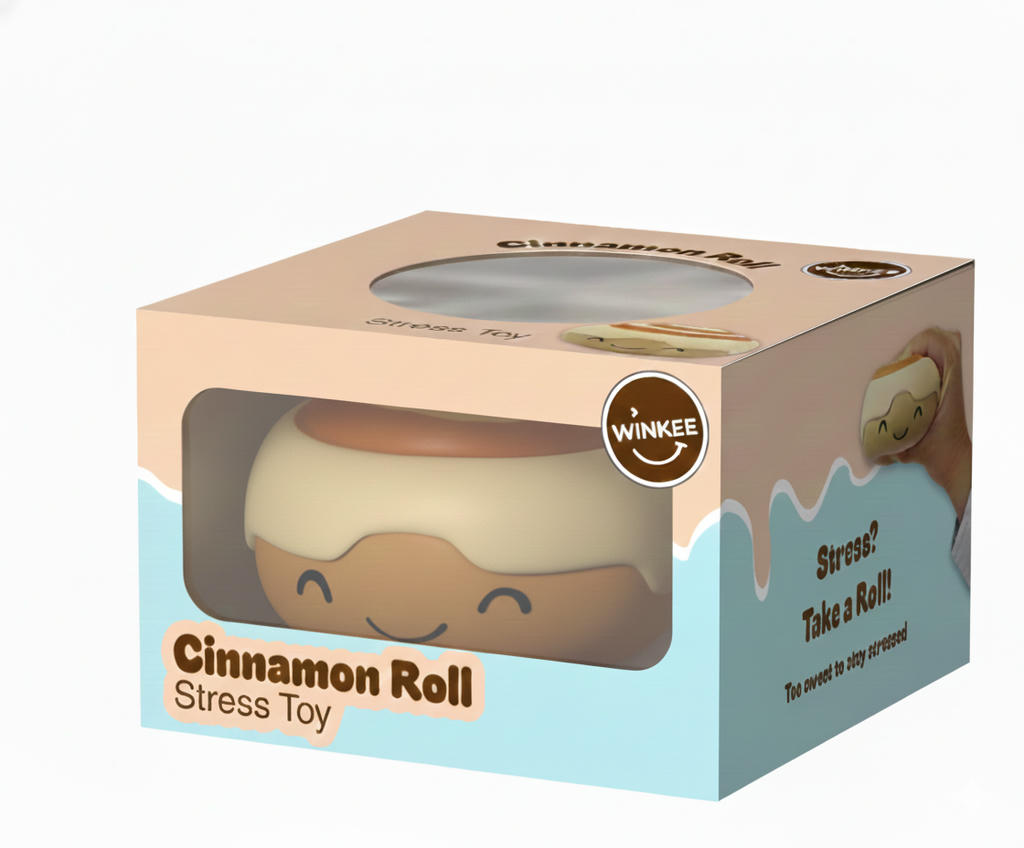 Winkee Cinnamon Roll Stress Toy