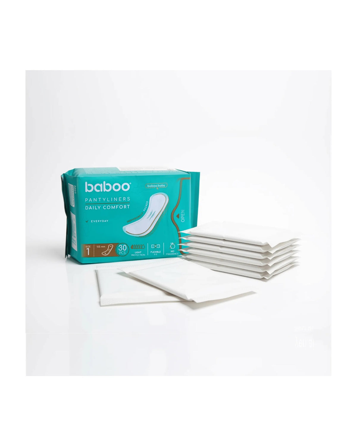 Baboo Daily Comfort Pantyliners (30pcs)