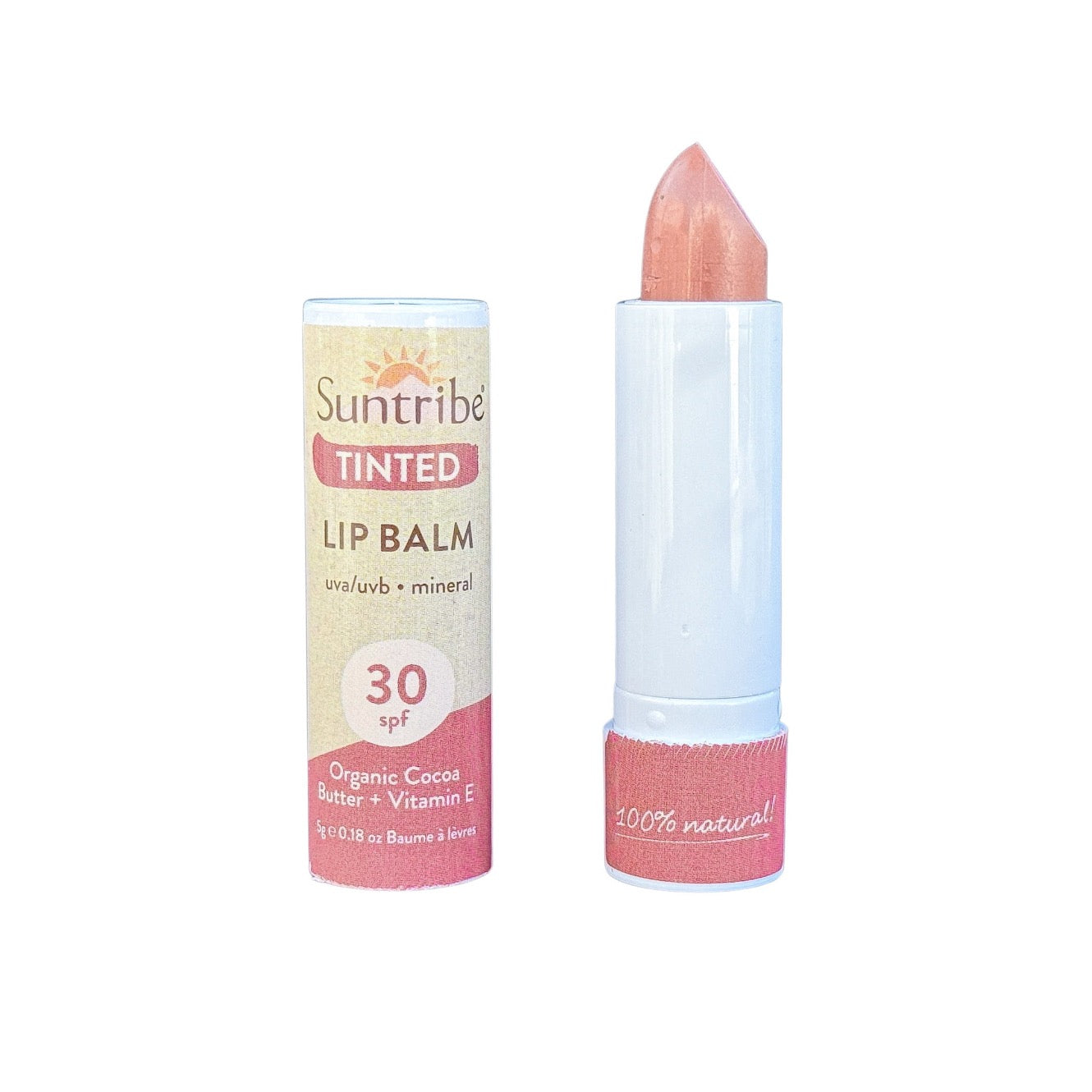 Suntribe Organic Mineral Tinted Lip Balm SPF 30 (5g)