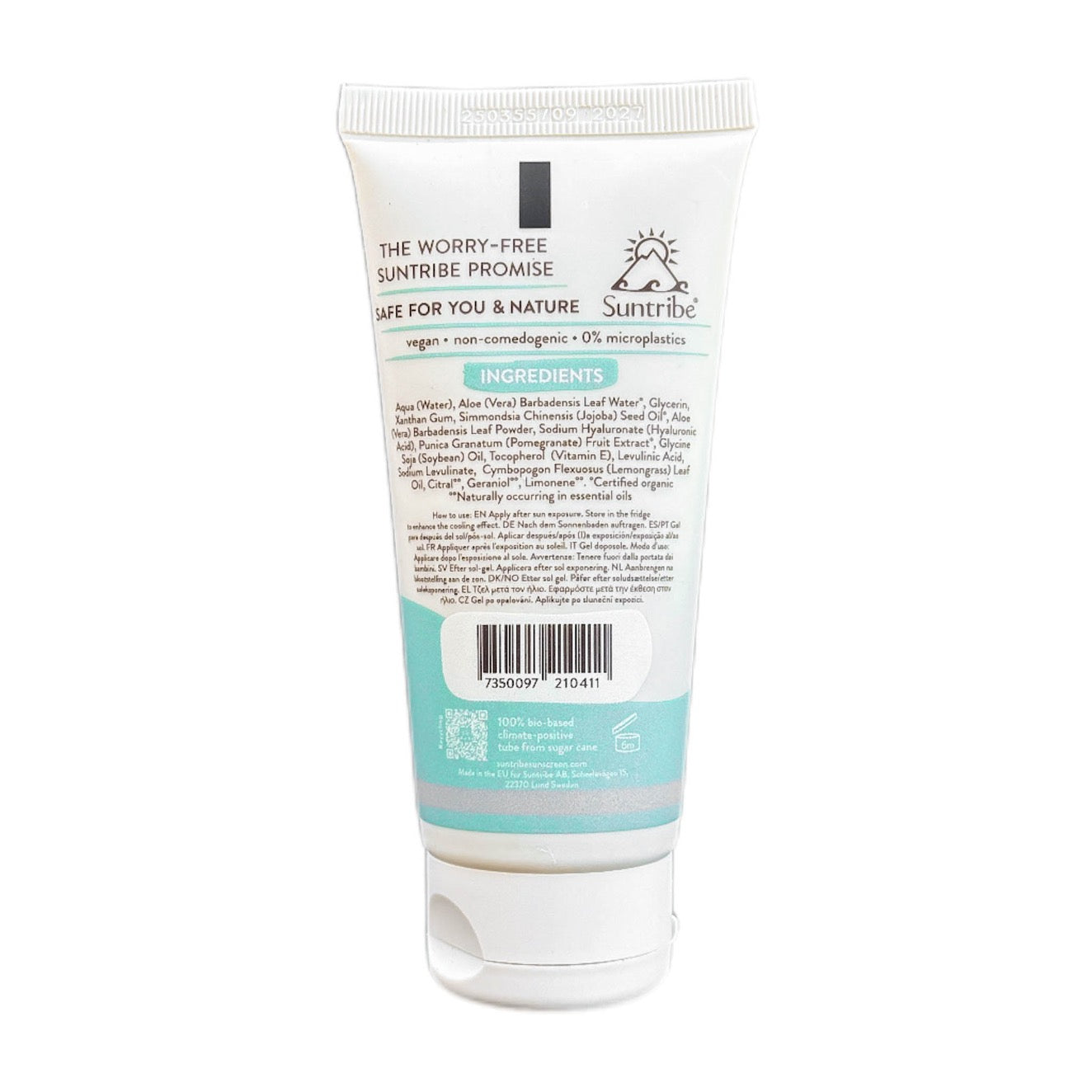 Suntribe Organic After Sun Gel Double Aloe Vera (100ml)