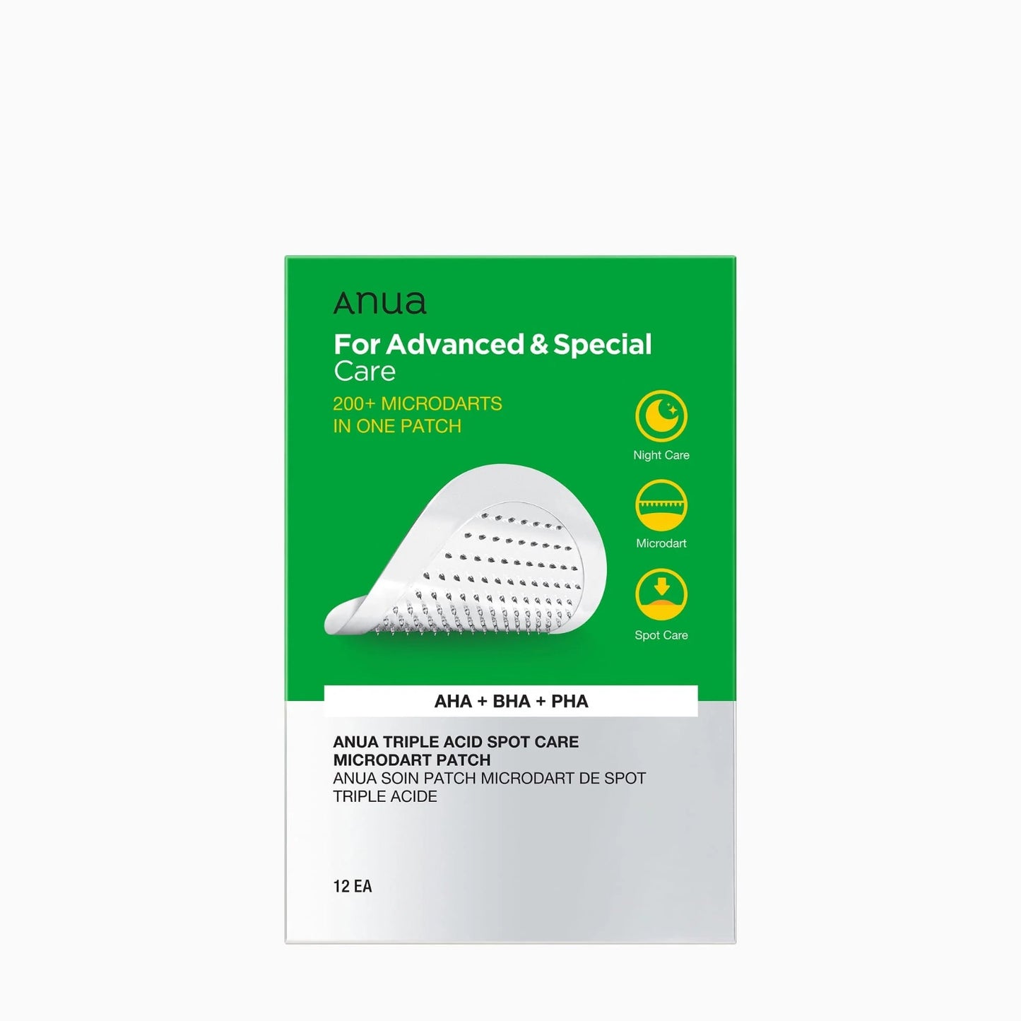 Anua Triple Acid Spot Care Microdart Patch (12pcs)