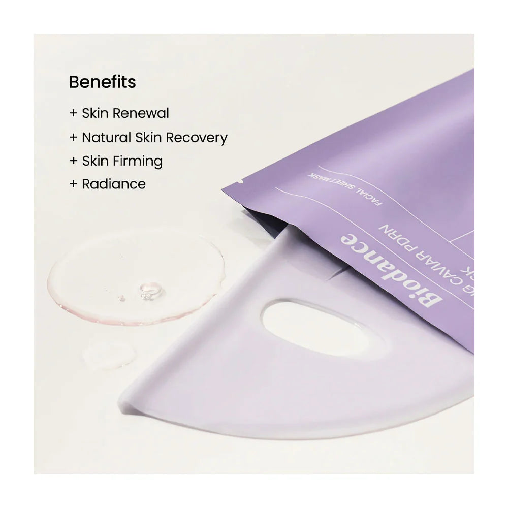 Biodance Rejuvenating Caviar PDRN Real Deep Mask (34g x 4pcs)