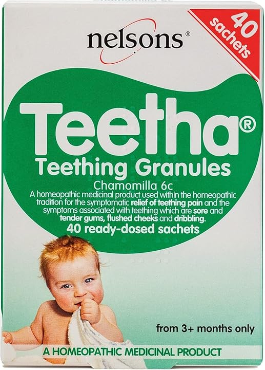 Nelsons Teetha Teething Granules (24 sachets)