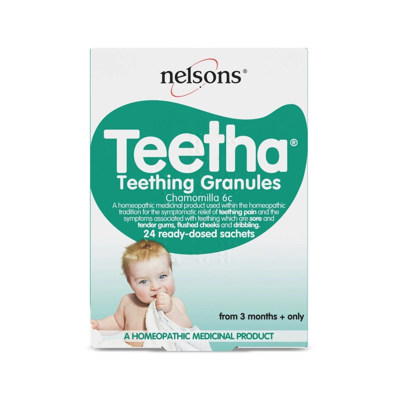 Nelsons Teetha Teething Granules (24 sachets)
