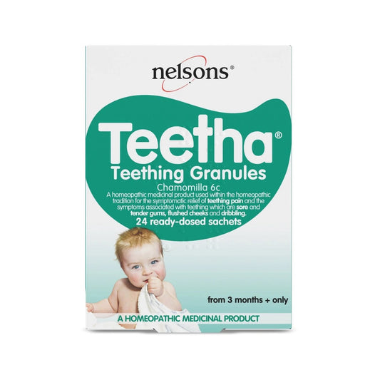 Nelsons Teetha Teething Granules (24 sachets)