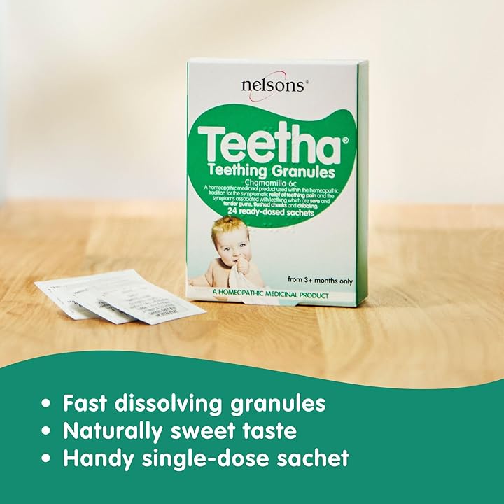 Nelsons Teetha Teething Granules (24 sachets)