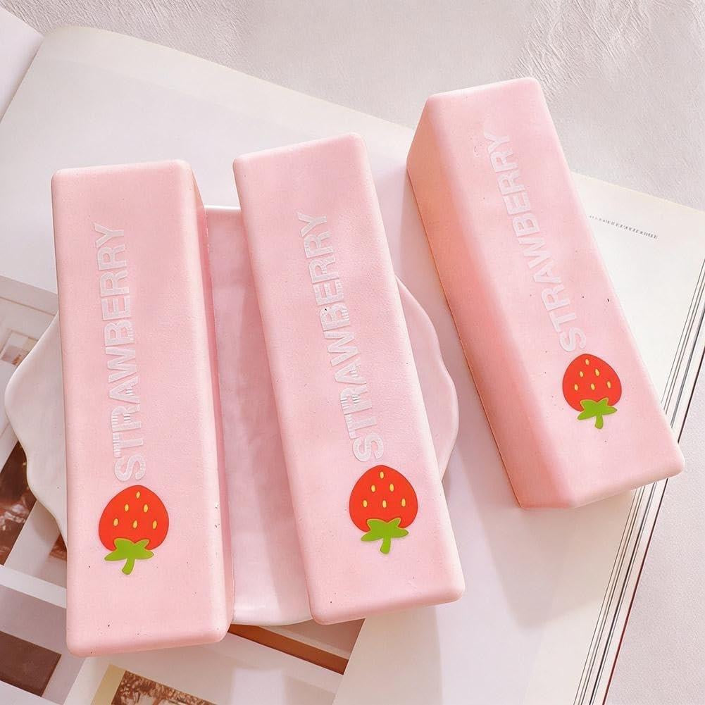Strawberry Milk Stick Slow Rising Squishy Fidget Toy