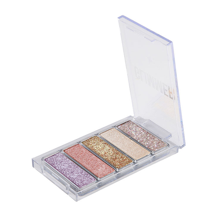 BYS Glimmer 5pc Eyeshadow Palette Fairy Dust