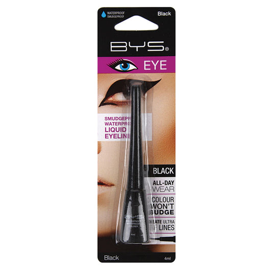 BYS Smudgeproof & Waterproof Liquid Eyeliner Black