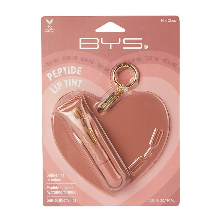 BYS Peptide Lip Tint With Heart Bag Charm