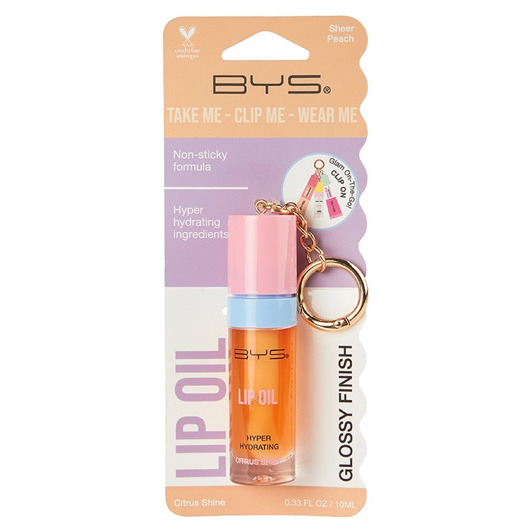 BYS Lip Oil Wearable Keyring