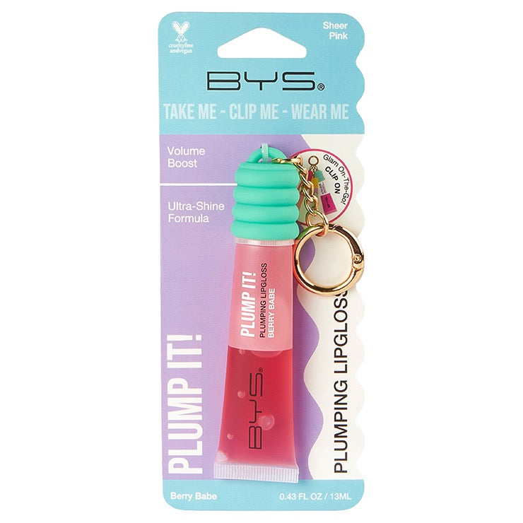 BYS Plumping Lipgloss Wearable Keyring