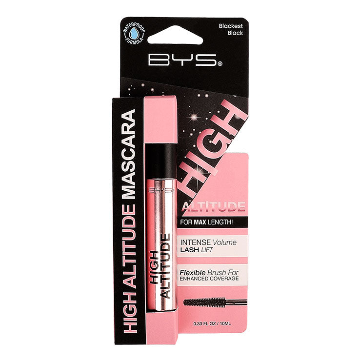 BYS High Altitude Mascara Waterproof Blackest Black