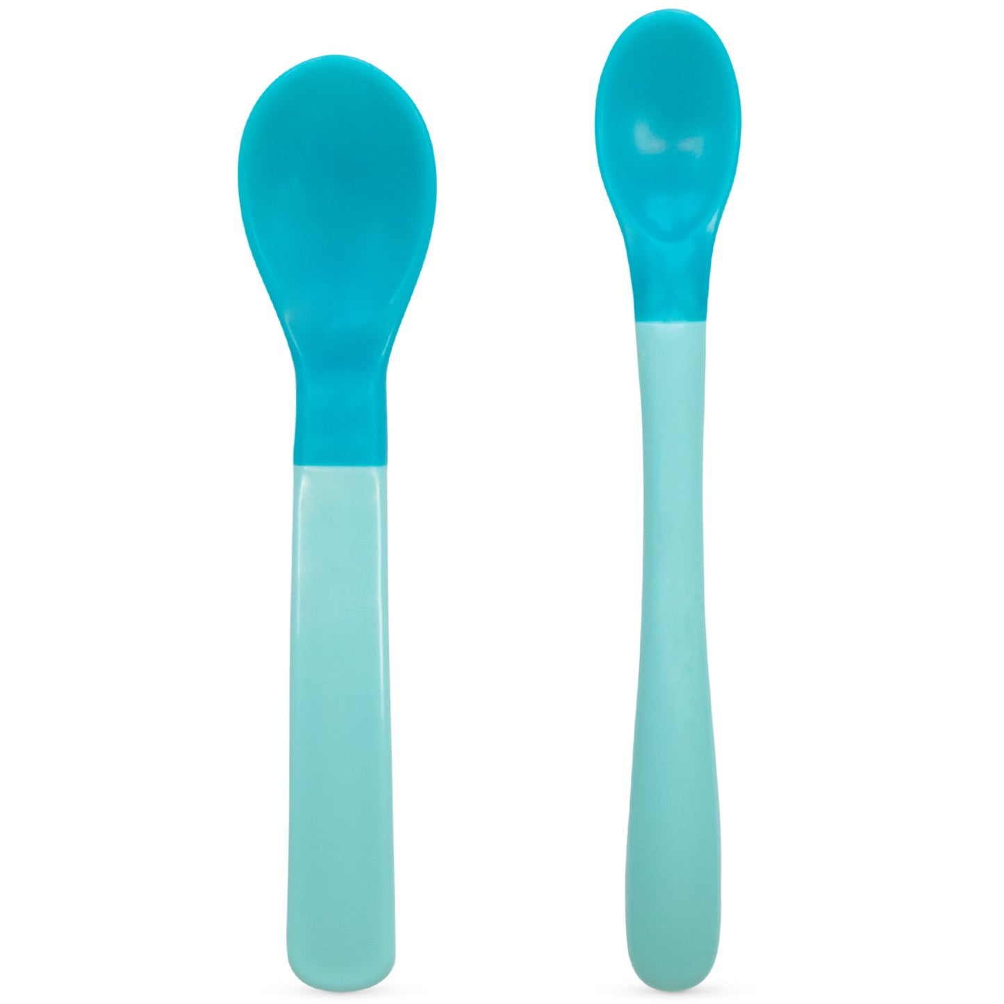 Baboo Thermo Sensitive Spoons (2 pcs), Lagoon Fiesta