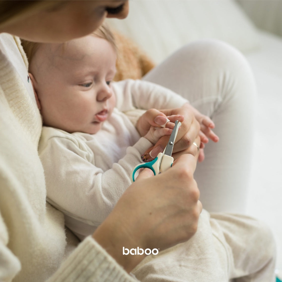 Baboo Baby Nail Care Set: Scissors & Nail Clipper