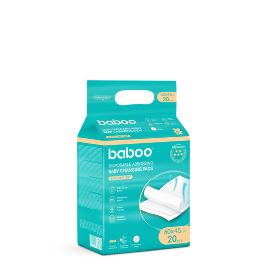 Baboo AirComfort Baby Changing Pads – 60x45cm (20 pcs)