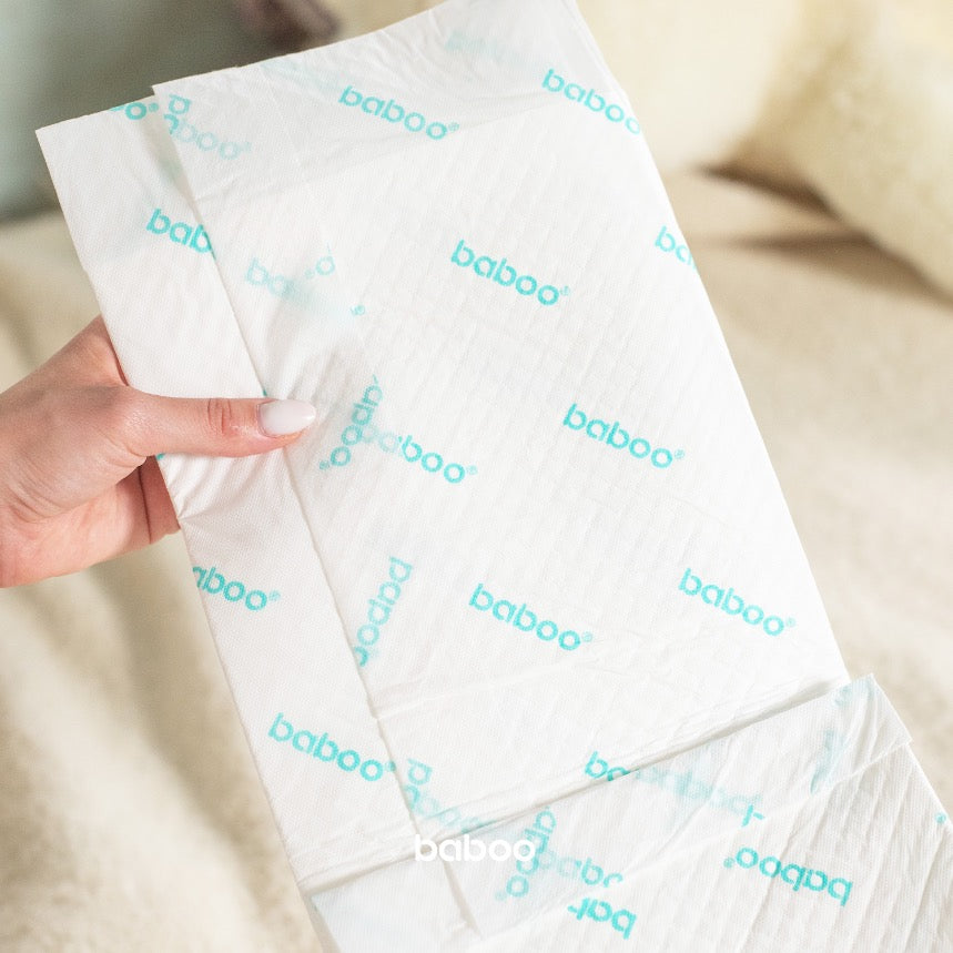 Baboo AirComfort Baby Changing Pads – 60x60cm (20 pcs)