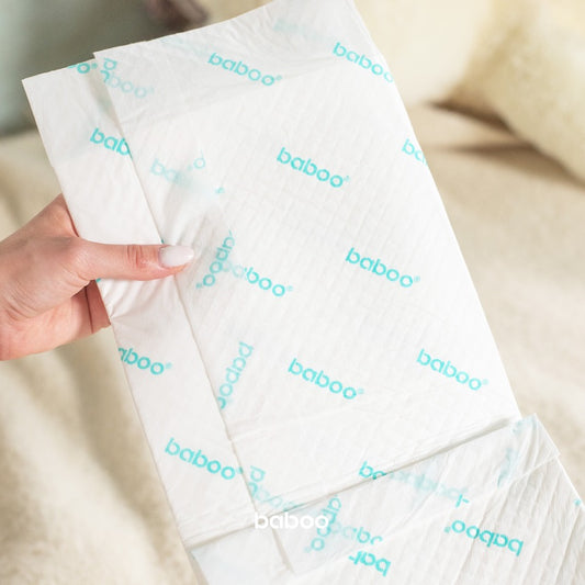 Baboo AirComfort Baby Changing Pads – 60x60cm (20 pcs)