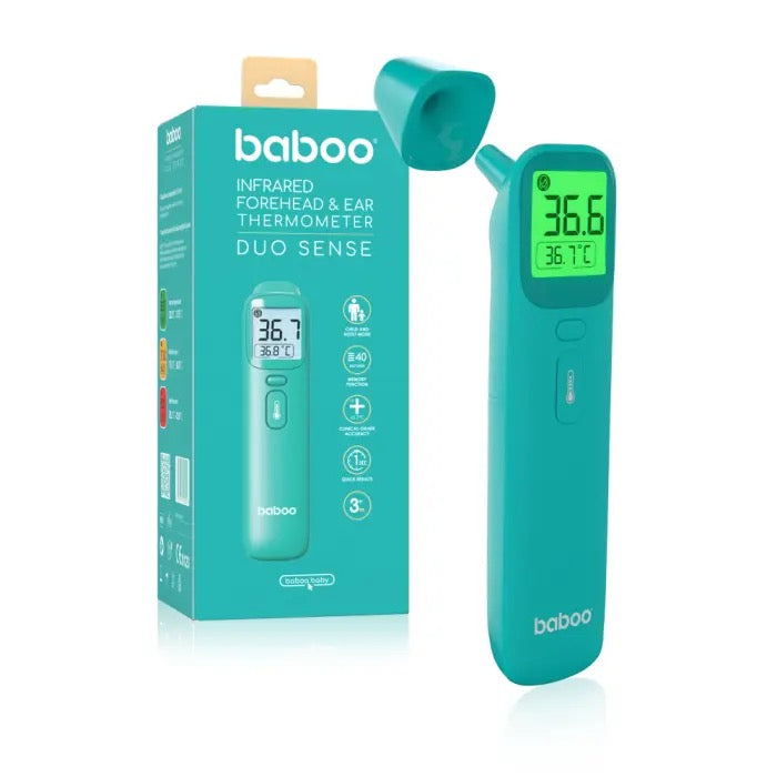 Baboo Duo Sense Infrared Forehead & Ear Thermometer