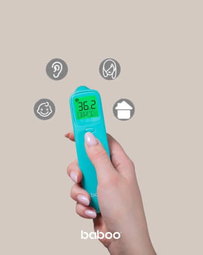 Baboo Duo Sense Infrared Forehead & Ear Thermometer