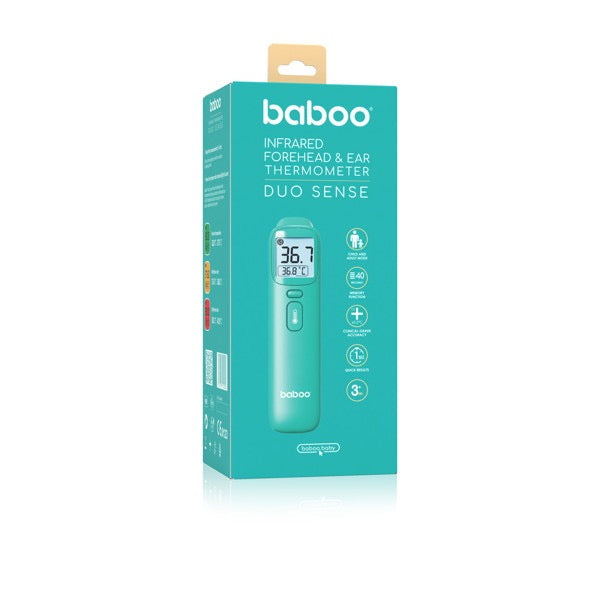 Baboo Duo Sense Infrared Forehead & Ear Thermometer