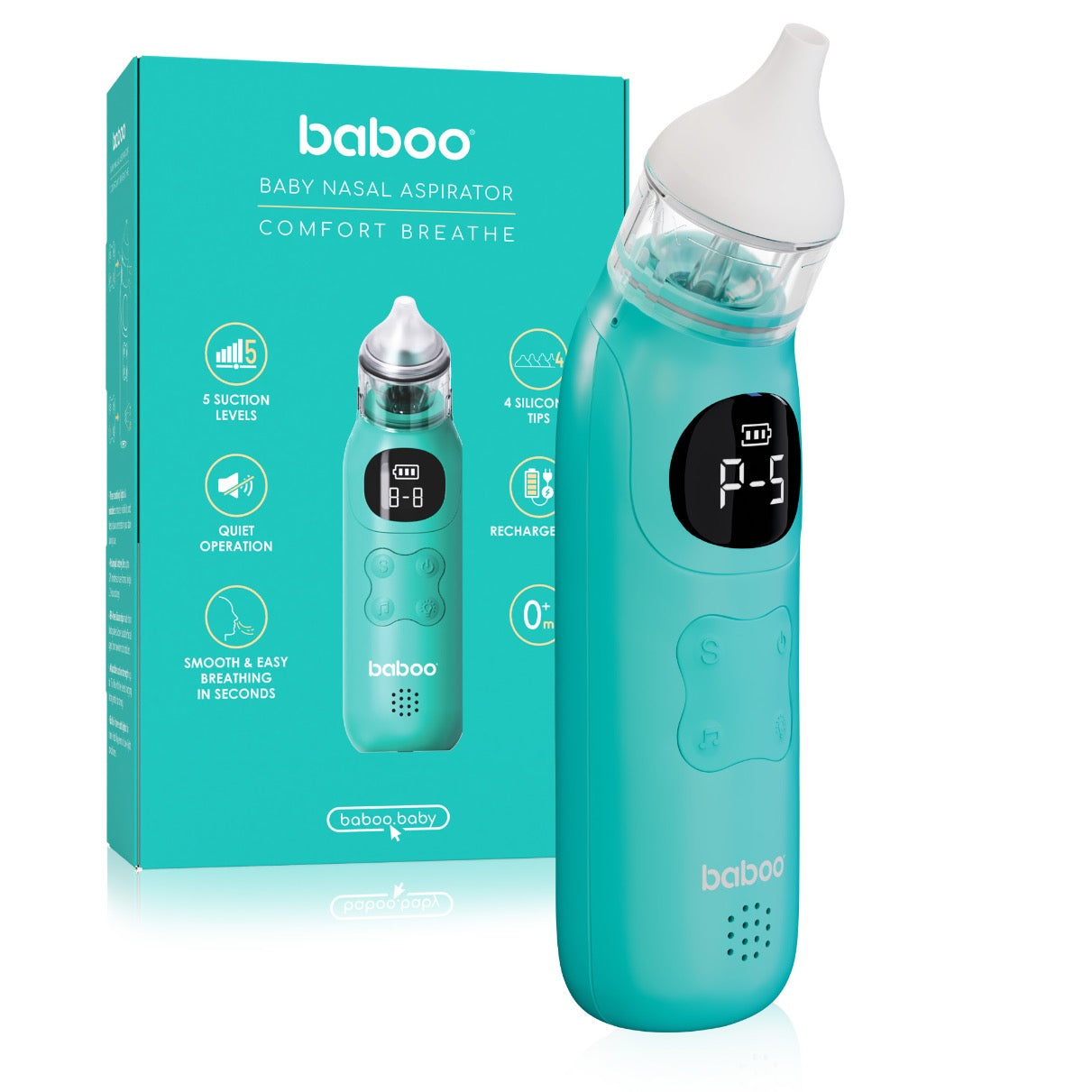 Baboo Comfort Breathe Baby Nasal Aspirator