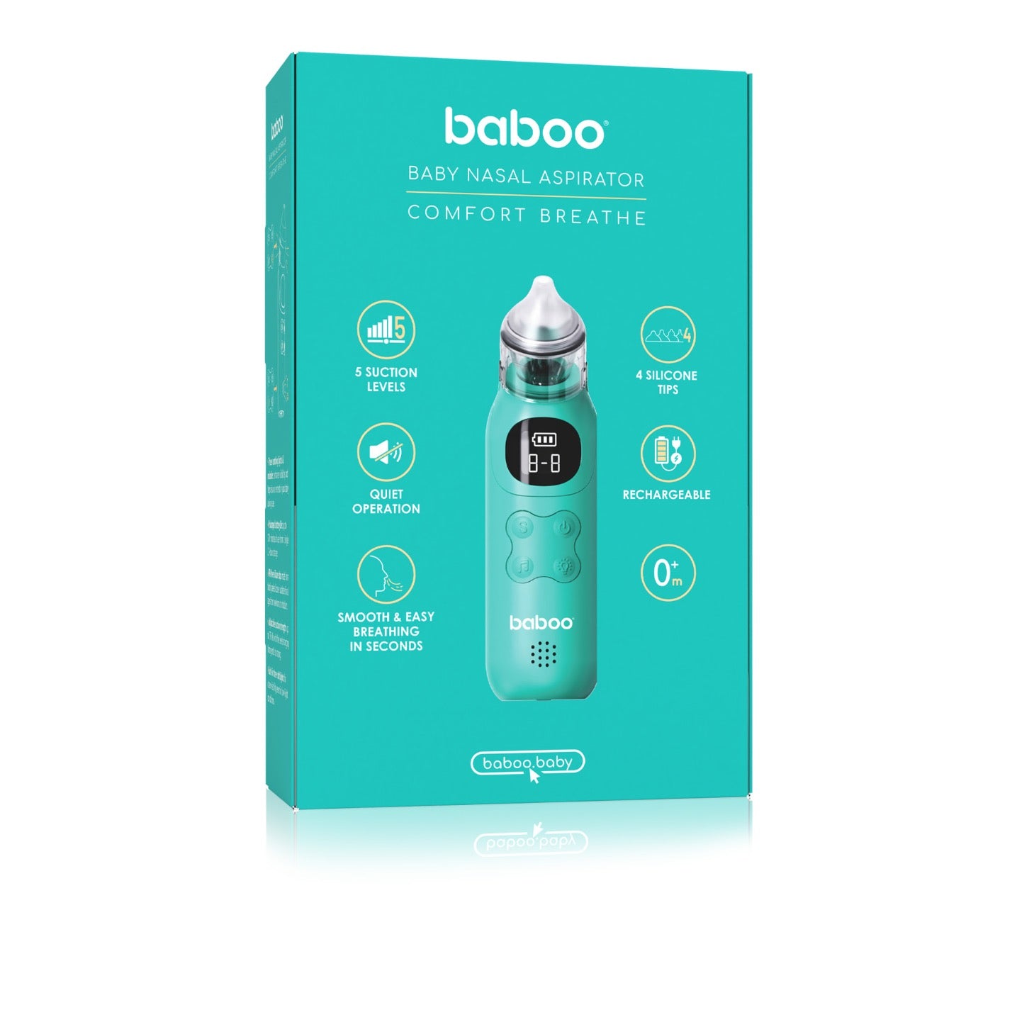 Baboo Comfort Breathe Baby Nasal Aspirator