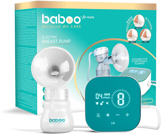 Baboo Electric Breast Pump with 3D Suction Technology