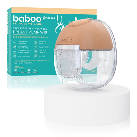 Baboo Electric Wearable Hands-Free Breast Pump W10