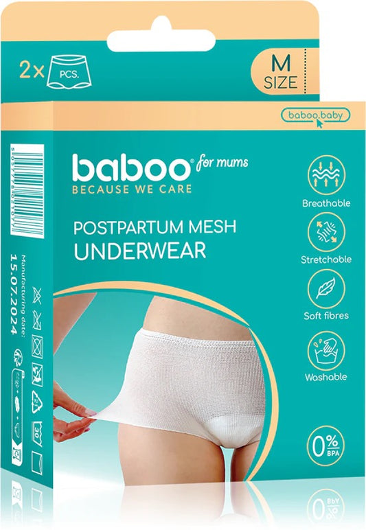 Baboo Postpartum Mesh Underwear (2 pcs)