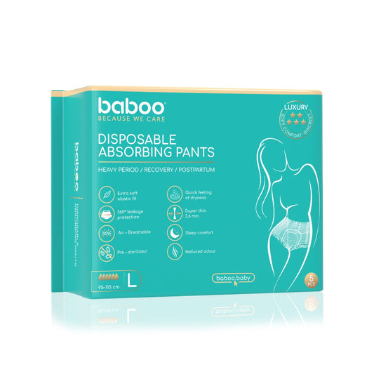 Baboo Disposable Absorbing Pants (5 pcs)
