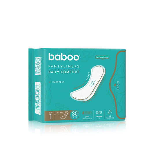 Baboo Daily Comfort Pantyliners (30pcs)