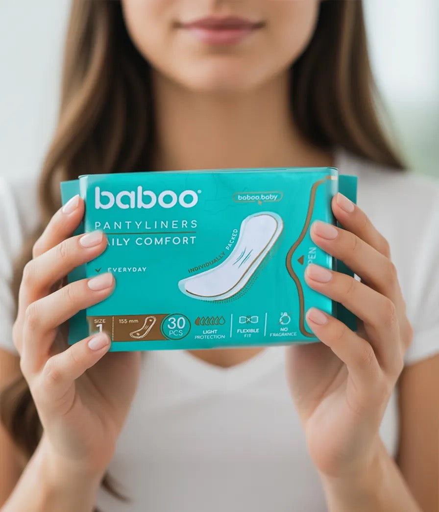 Baboo Daily Comfort Pantyliners (30pcs)