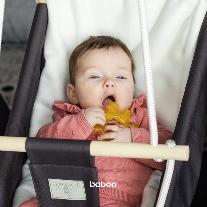 Baboo Water-Filled Cooling Teether, Yellow