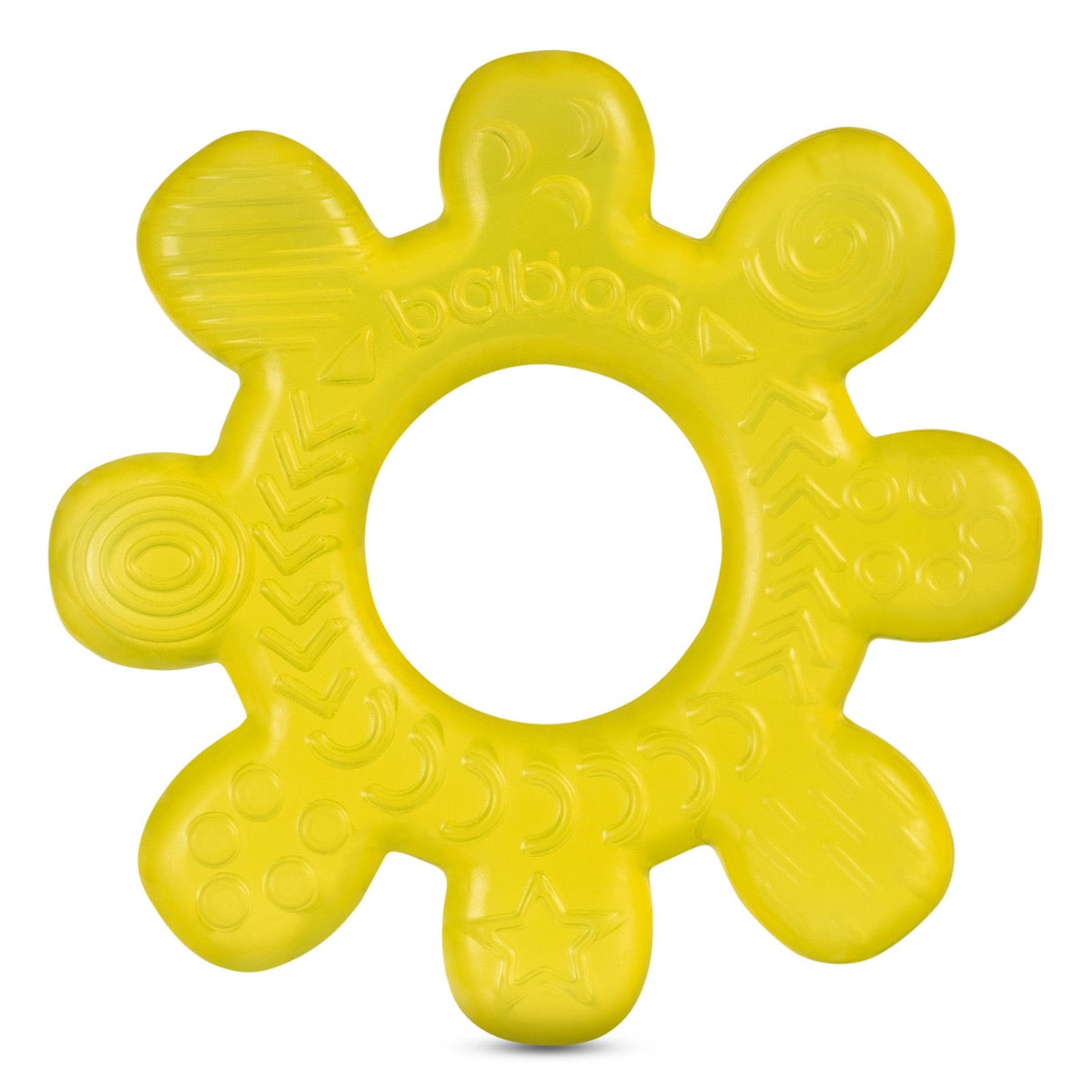 Baboo Water-Filled Cooling Teether, Yellow
