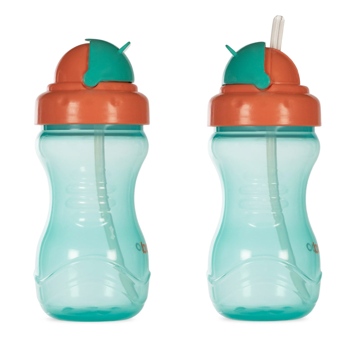 Baboo Cup with Flip Silicone Straw – 9m+, Green (360ml)
