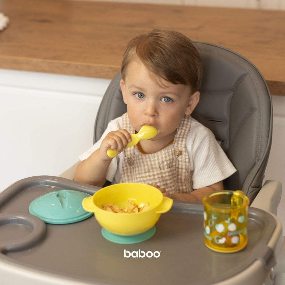 Baboo Cup with Anti-Slip Bottom – 12m+, Lagoon Fiesta (170ml)