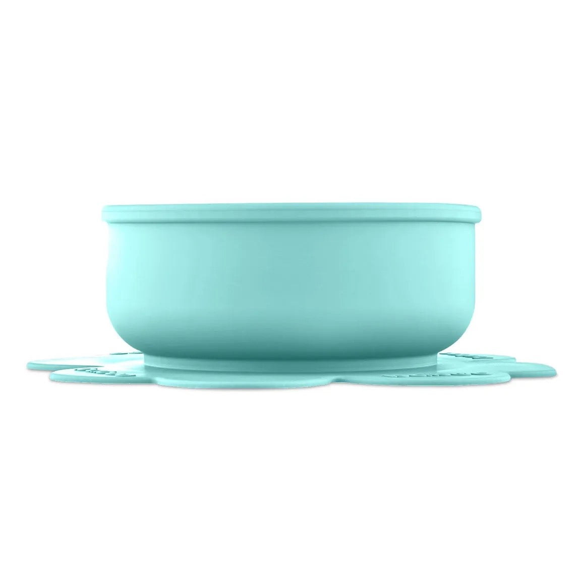 Baboo Silicone Bowl with Suction Base, Lagoon Fiesta