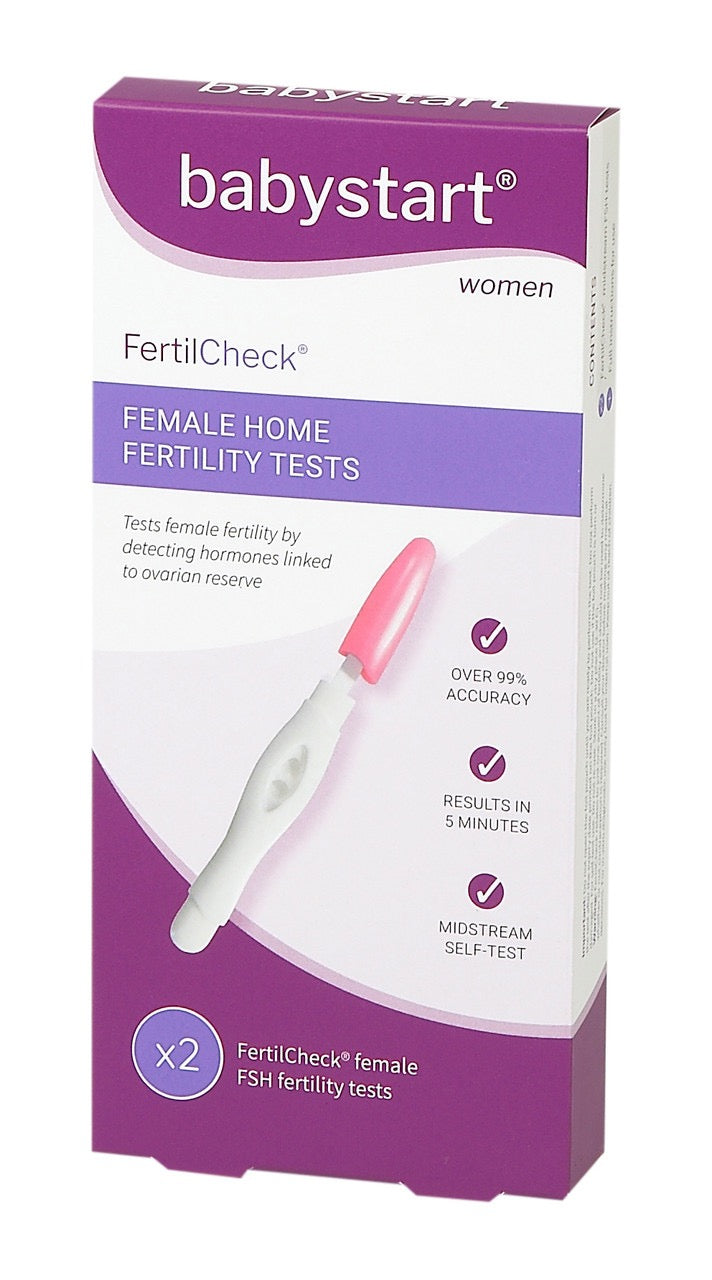 BabyStart FertilCheck Female Home Fertility Tests (x2 Tests)