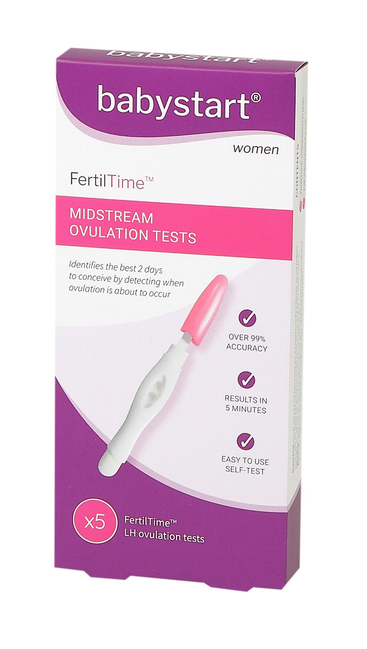 BabyStart FertilTime Ovulation Tests (x5 Tests)