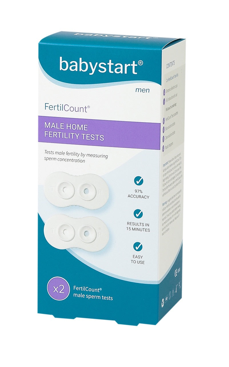BabyStart FertilCount Male Home Fertility Tests (x2 Tests)