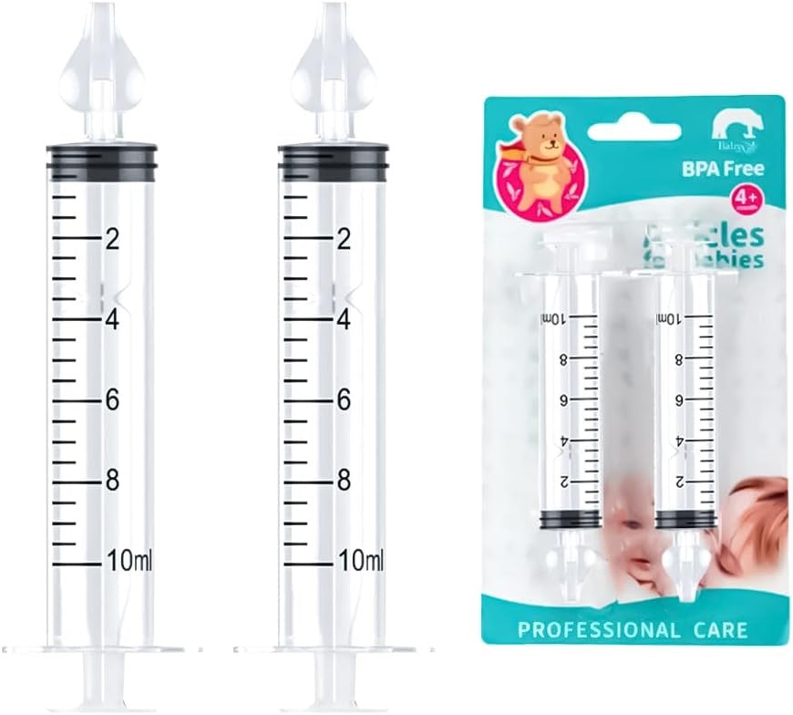 Baby Age Nose Cleaner Syringe Irrigator (2-Pack)