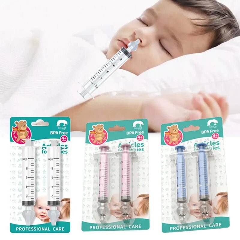 Baby Age Nose Cleaner Syringe Irrigator (2-Pack)
