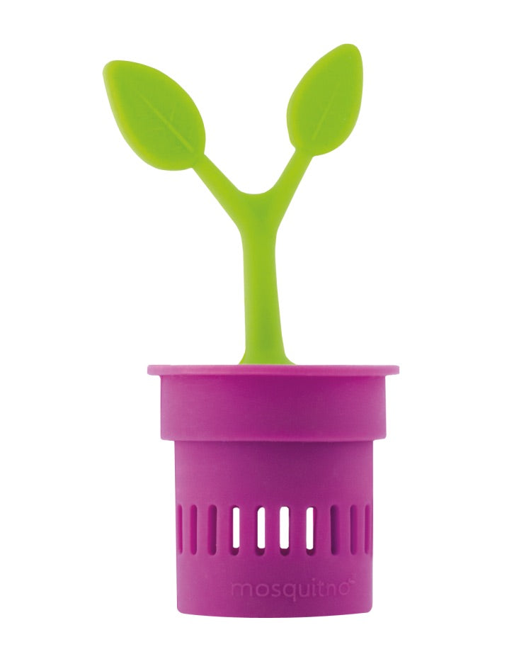 MosquitNo Trendy Insect Repellent Citronella Flower Pot