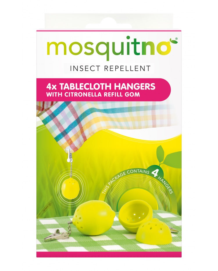 MosquitNo Insect Repellent Tablecloth Hangers (4-pack)