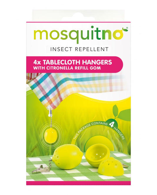 MosquitNo Insect Repellent Tablecloth Hangers (4-pack)