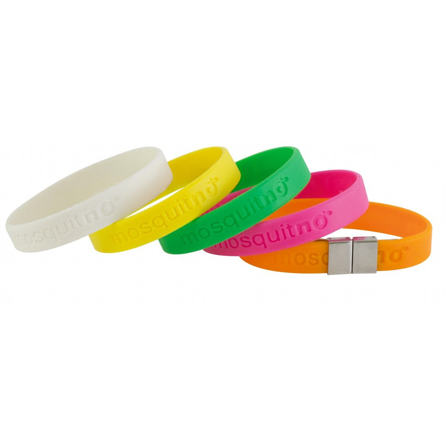 MosquitNo Trendy Citronella Bracelets – Summer (5-Pack)