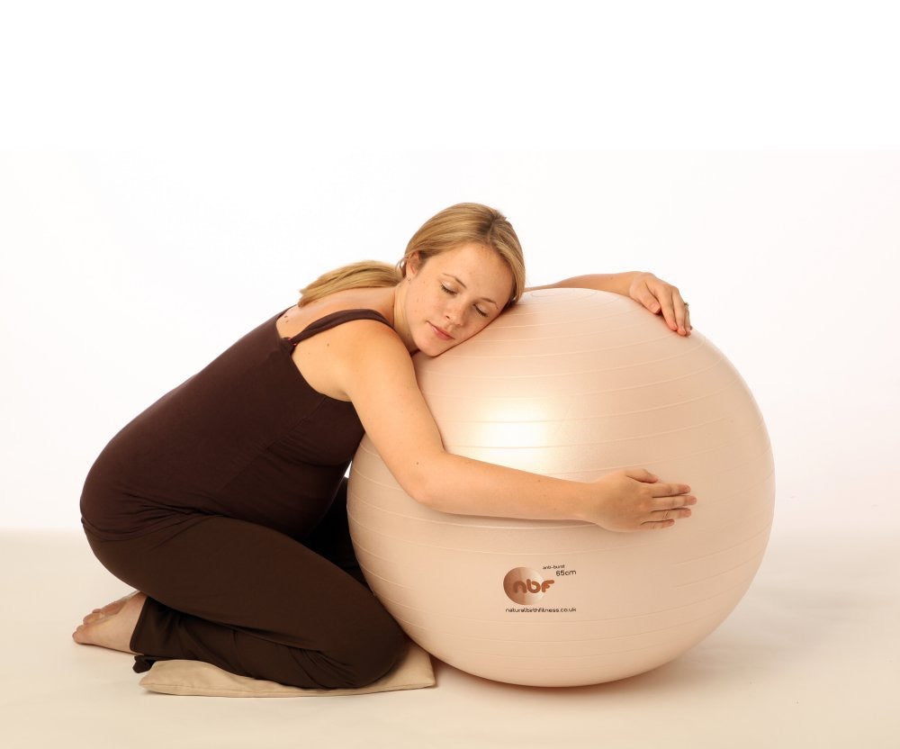 NBF Natural Birth and Fitness Birthing Ball & Pump (65cm)